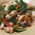 てちち模様's cooksnap of when they made いかとピーマンのエスニック炒め.