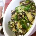 mahochan1's cooksnap of when they made ビニールで茄子ときゅうりのわさび塩麹漬け.