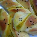 sayusami's cooksnap of when they made かぼちゃのねじねじパン♪.