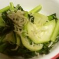 サトモユリア's cooksnap of when they made 小松菜のちりめんじゃこ炒め.