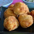 よっしゃん's cooksnap of when they made キムチと鮭のコロッケボール.