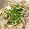 おにかぼちゃ's cooksnap of when they made ♥鶏胸肉ともやしのオイマヨ炒め♥.