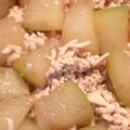 すずにゃんラブ's cooksnap of when they made 冬瓜と鶏ひき肉の煮物.