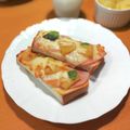☽月光's cooksnap of when they made トースト☆ハワイアン.