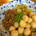 ぷちざくら's cooksnap of when they made 里芋と牛肉の煮物.