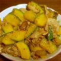 よしよしさん☆'s cooksnap of when they made かぼちゃと豚肉で☆スタミナ炒め☆.