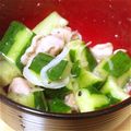 ｺーｼﾞ's cooksnap of when they made 焼き鳥とかち割りきゅうりのサラダ.