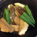 ayahi's cooksnap of when they made オクラ、ナス、厚揚げの炊いたん.