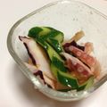カナラ♪'s cooksnap of when they made あと1品にタコときゅうりのキムチあえ.