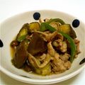 poeri's cooksnap of when they made ナスと豚肉の炒め煮.