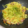 akichou's cooksnap of when they made 簡単塩焼きそば(幼児食).