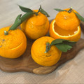 たべものにっき　tabemono's cooksnap of when they made みかんの皮の器で ⁂ みかんゼリー.