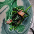 大魔女's cooksnap of when they made 簡単♪　ほうれん草とベーコンのソテイ.