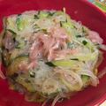 ゆるмαмα's cooksnap of when they made チリソースとナンプラーでタイ風春雨サラダ.