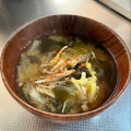 azbjbn's cooksnap of when they made 朝食に！白菜とエノキタケのみそ汁.