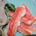 natsukori's cooksnap of when they made カニカマの天ぷら.