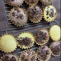 08261010's cooksnap of when they made HM★簡単プレーン&ココアカップケーキ.