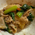 はっ葉ちゃん's cooksnap of when they made 厚切り大根と豚肉と小松菜のオイスター炒め.
