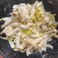 犬飼ってる's cooksnap of when they made レンジのみ‼癖になる鰹節の白菜サラダ♪.