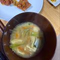 ☆あさ's cooksnap of when they made 具材楽しむお味噌汁☆大根/人参/小松菜.
