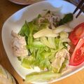 ほのぼのいっこ's cooksnap of when they made さっぱり♪キャベツと豚しゃぶのサラダ風♪.