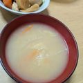 わかポン☆'s cooksnap of when they made 大根おろしの汁はお味噌汁へ〜♪.