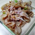 かんなずき's cooksnap of when they made 菊芋と豚肉の味噌炒め.