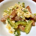 くまさん0402's cooksnap of when they made ゴーヤチャンプル.