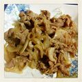 kashikyo's cooksnap of when they made ウチの生姜焼き.