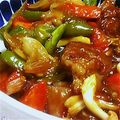 koroo16's cooksnap of when they made 揚げない！でも美味しい酢豚です.