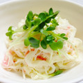 かんたんメシ万歳's cooksnap of when they made 大根のわさびマヨサラダ❤.