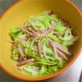 yuuchanmam's cooksnap of when they made もやしとレタスのサラダ.