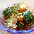 タンクン's cooksnap of when they made ズッキーニと紋甲イカのマヨネーズサラダ.