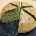 ゆきぷぅ★'s cooksnap of when they made 炊飯器で簡単♪くるみ入り抹茶ケーキ♪.