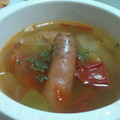 ふれんちきてぃ's cooksnap of when they made トマトとレタスのふんわり卵スープ♪.
