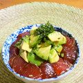 taruママ's cooksnap of when they made ＊まぐろとアボガドのわさび醤油漬け＊.