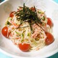 umebotan's cooksnap of when they made 塩こうじごまだれそうめん.