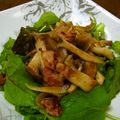 ジュエリーママ's cooksnap of when they made きのことベーコンのサラダ.