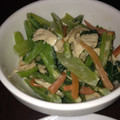 ﾉｿﾀﾝ隊長's cooksnap of when they made 小松菜とササミでゴマゴマ和え♪.