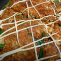 LAYLA*'s cooksnap of when they made 長芋と納豆のねばねばお好み焼き.