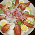axlrose's cooksnap of when they made 簡単サラダ.
