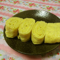 赤い電話's cooksnap of when they made お弁当に♡簡単♪きれい♪卵焼き.