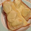 ラスクチャッピ's cooksnap of when they made バナナチーズトースト☆.