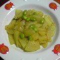 カンフォート's cooksnap of when they made 栄養士仕込みの簡単☆冬瓜のカレー炒め♡.