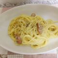 チヒナコ's cooksnap of when they made martinのカルボナーラ！.