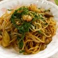 umemodoki's cooksnap of when they made 海老とニラの焼きそば.