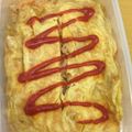 ハト・ヒルトン's cooksnap of when they made パパのお弁当!ご飯はオムライス♪.