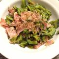 hiromikmnr's cooksnap of when they made めちゃ簡単♥ゴーヤとベーコンだけ！！.