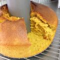 もきんこ's cooksnap of when they made かぼちゃシフォンケーキ.