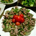 kママ４１８７'s cooksnap of when they made ◎まきまき◎冷しゃぶ.